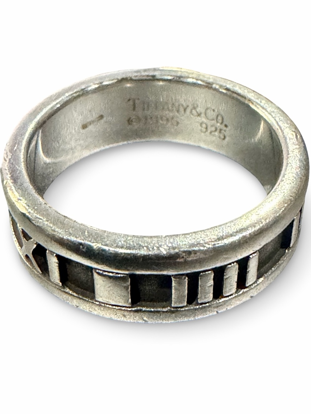 Tiffany and Co. Atlas Narrow Band Size 5